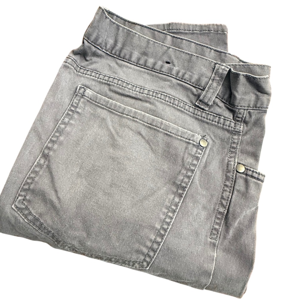 H&M Men Gray Button Fly Chinos‎ Pants Casual Comfort Size 33x32